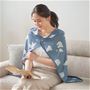 A (シロクマ)<br>涼感素材のブランケット。冷房の風除けにも。