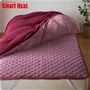 ワイン系<br>吸湿発熱素材「スマートヒート&reg;」を使用したパッドシーツです。