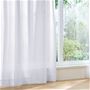 ホワイト<br>季節ごとのお悩みを7つの機能が解決! 1年中快適なレースカーテンです。