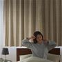 ライトピンク<br>寝室におすすめ! 快眠サポートカーテンです。