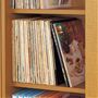 M～P (奥行40cm) <br>レコードや大型本も収納OK。