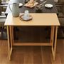 ナチュラル B(高さ65cm)<br>ちょい足しにピッタリの折りたたみテーブルです。