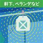 屋外のカメムシ出現場所に吊り下げ。※お手持ちの洗濯バサミやフックに掛けてご使用ください。