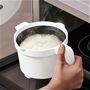 羽釜で炊いたようなご飯も炊ける高い蓄熱性能!