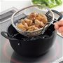 一気に取り出せるから美味しさのタイミングを逃さない!※揚げ鍋は別売りです(品番:WF-7381)