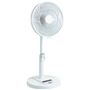 ホワイト<br>セシール扇風機史上No.1の静音! DCモーター扇風機です。