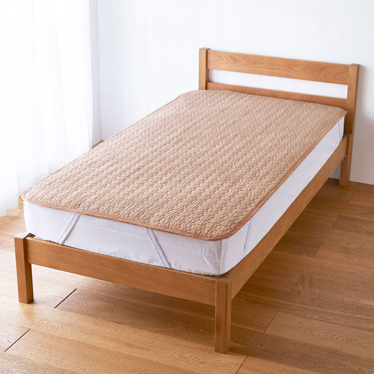 ウォッシュキルトパッドシーツ - 寝具の通販ならセシール(cecile)