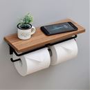 棚付きトイレットペーパーホルダー