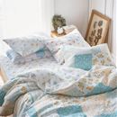 枕カバー（ダブルガーゼ・パッチワーク柄）