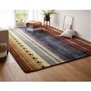 あったかラグ（ギャッベ柄）