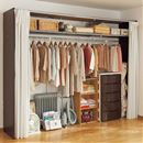 ハンガーラック（伸縮式・側面パネル）