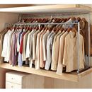 ハンガーラック（縦横伸縮の押入れ用）