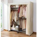 ハンガーラック（洗えるカバー・棚付き）