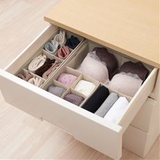 仕切りが動く収納BOX(4個セット)