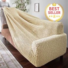 のびのびソファカバー(のびるんフィット&reg;)ストレッチ生地で取付取り外しが簡単 汚れても洗濯機で丸洗いOK(ネット使用)