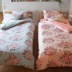 日本製・綿100%花柄掛け布団カバー