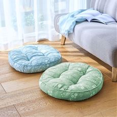 ふくれ織りのふんわり座布団