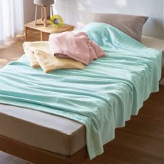 肌側綿100%マイヤータオルケット