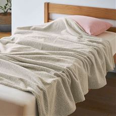 【日本製】あったかウール混綿毛布