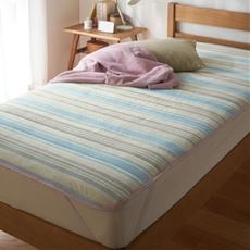 防ダニパッドシーツ(ボーダー柄)