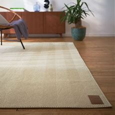 ふっくらヘリンボーンラグ