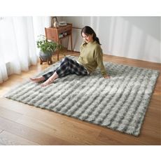 ふっかふかのポコポコシャギーラグ