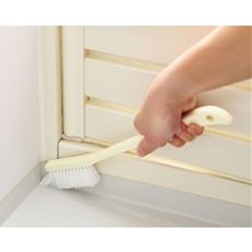 すき間にちょうどいい!すみっこブラシ2色組