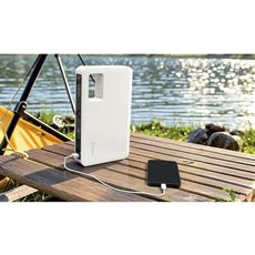 ソーラーパネル付きポータブル電源