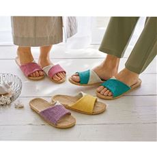 ルームスリッパ(涼感切替デザイン)