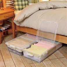 ベッド下収納ボックス(2個組)