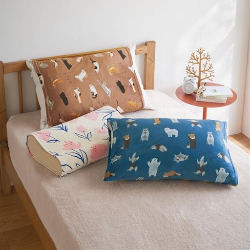 のびのび枕カバー(ベロア素材)