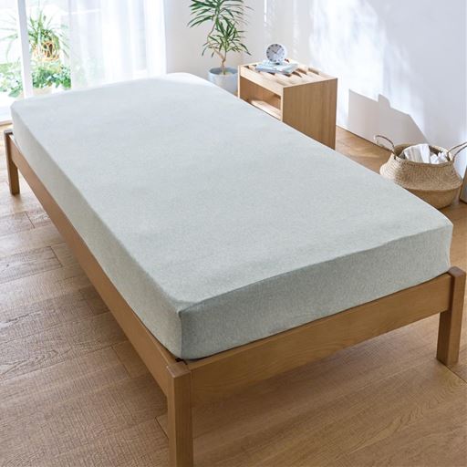 綿100%ボックスシーツ(天竺ニット)