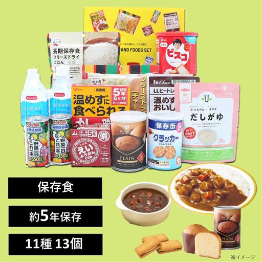 ブランド長期保存食セット 約2日分