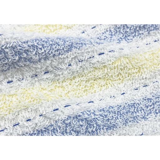 生地拡大<br>使い始めから毛羽落ちが気にならず、吸水性もしっかり。