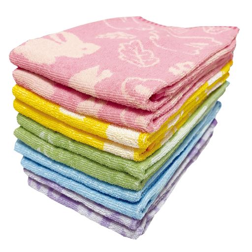 5柄×2枚の10枚組でお届けします。