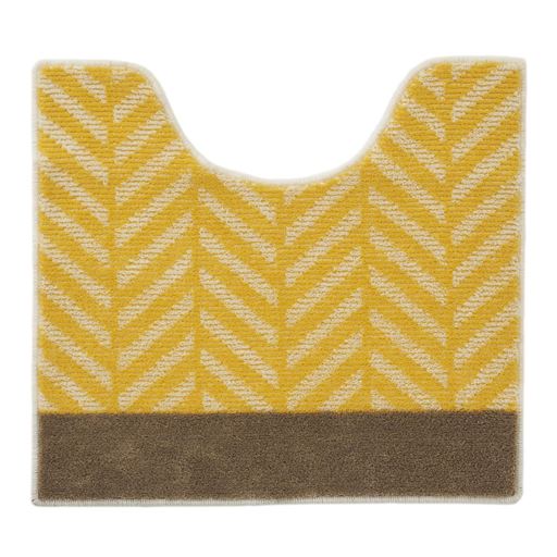 イエロー系(ヘリンボーン)<br>Mマット(横60×縦55cm)