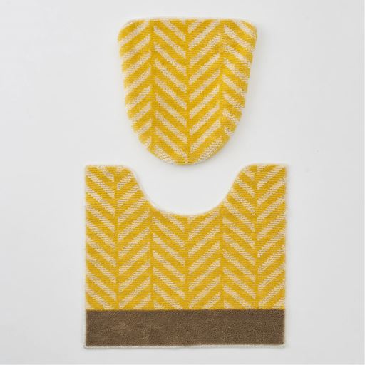 イエロー系(ヘリンボーン)<br>A (フタカバー特殊型・Mマットセット)