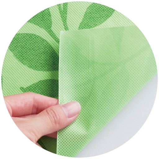 マット裏面は滑り止め加工付き。