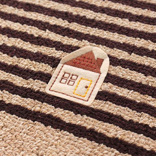 ブラウン<br>さりげないデザインがキッチンのアクセントに。