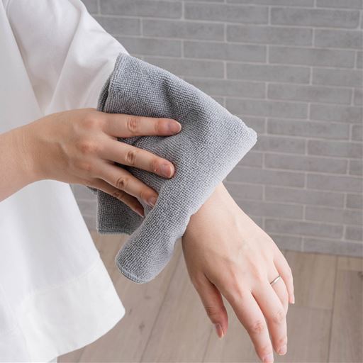 汗ふきにも!