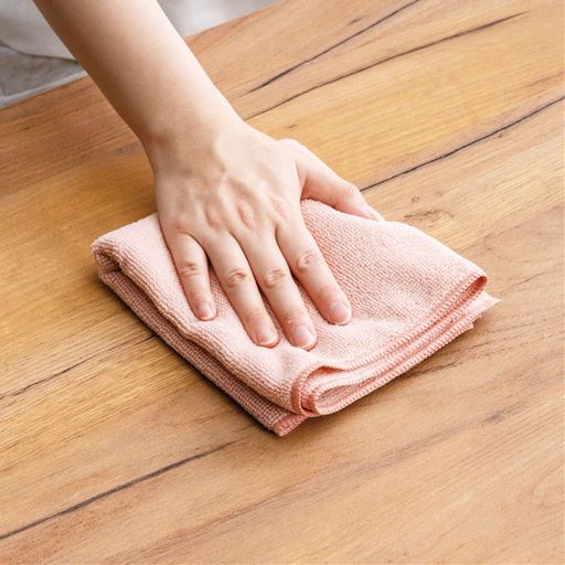 台拭きとしても!こまめに洗えるのはもちろん、汚れたら使い捨てできるのでいつも清潔を保てます。