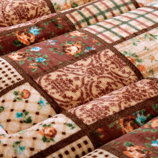 生地拡大(ブラウン)