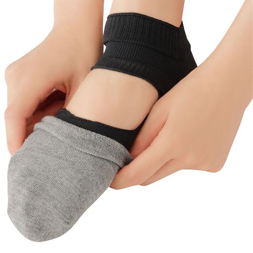 靴下の重ねばきOK