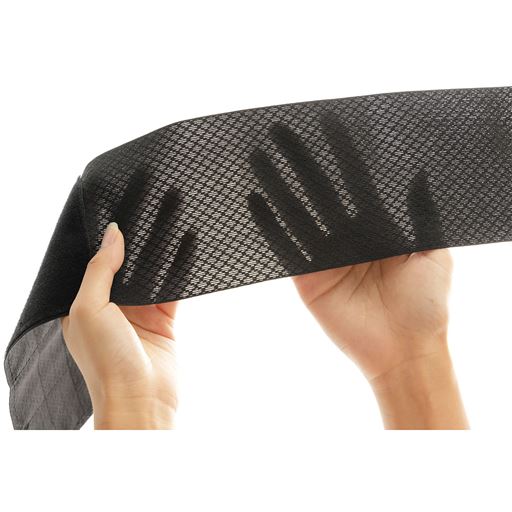 メッシュ素材でムレにくい 厚さわずか約0.7mm 薄手だから体のラインにピッタリフィット!