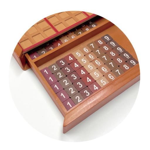 数字コマを引き出しに収納できる!