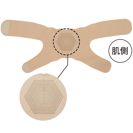 強めのパワープリントが負担のかかる股関節周りをしっかりサポート。