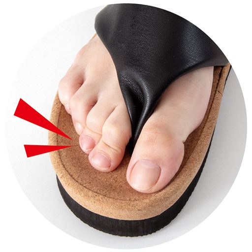 足指をトレーニング 足指をギュッとつかみパッと開くことで浮き指対策&ストレッチ。