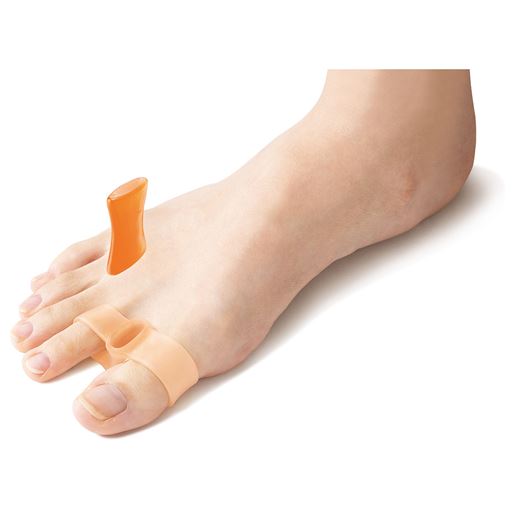 硬めのゲル素材で親指しっかり開く! 左右両用 男女兼用