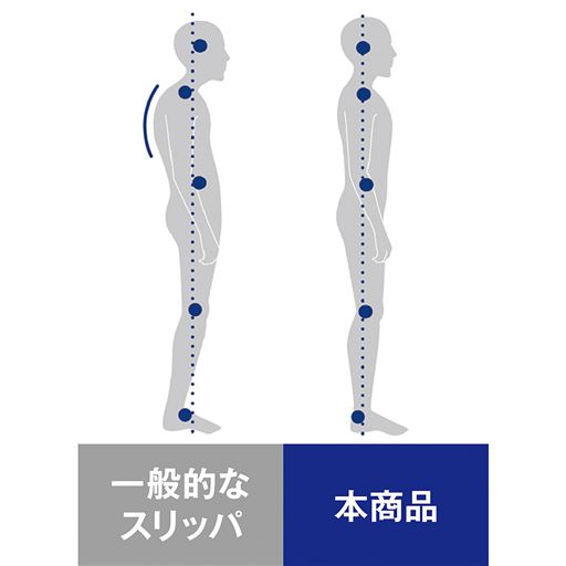 キレイな姿勢をサポート! ※イメージ
