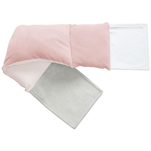 ピンク 腰用 ピッタリくっつく不思議な布で軽い力でつけられる!バリバリ音無しで快適!